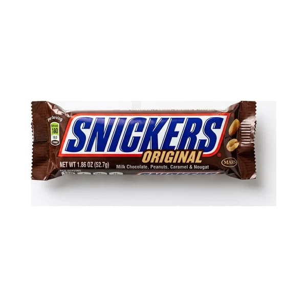 Snickers шоколадный батончик